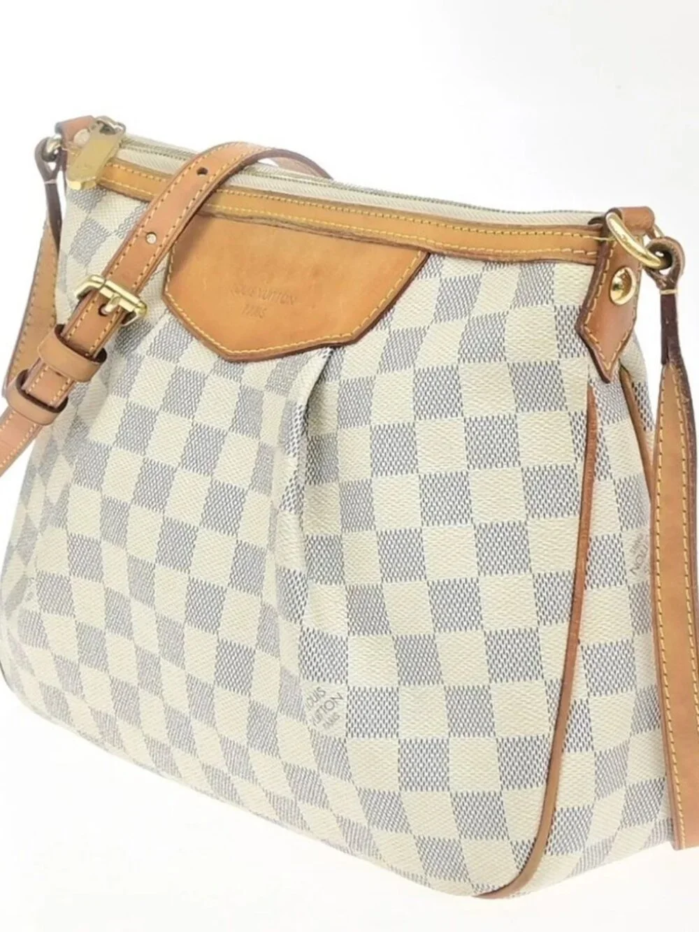 Louis Vuitton top leather